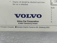 2003 Volvo S80 Owners Manual Book Guide OEM Used Auto Parts - Oemusedautoparts1.com