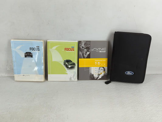 2011 Ford Focus Owners Manual Book Guide P/N:BS4J 19A321 AA OEM Used Auto Parts - Oemusedautoparts1.com