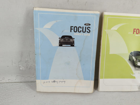 2011 Ford Focus Owners Manual Book Guide P/N:BS4J 19A321 AA OEM Used Auto Parts