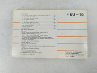 2003 Toyota Camry Owners Manual Book Guide P/N:01999-33593 OEM Used Auto Parts - Oemusedautoparts1.com