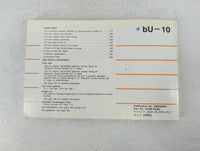 2003 Toyota Camry Owners Manual Book Guide P/N:01999-33593 OEM Used Auto Parts - Oemusedautoparts1.com