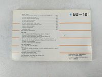 2003 Toyota Camry Owners Manual Book Guide P/N:01999-33593 OEM Used Auto Parts - Oemusedautoparts1.com