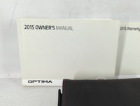 2015 Kia Optima Owners Manual Book Guide P/N:F2TO-EU45B OEM Used Auto Parts - Oemusedautoparts1.com