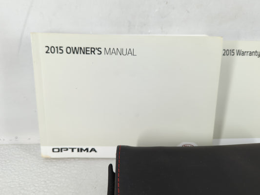 2015 Kia Optima Owners Manual Book Guide P/N:F2TO-EU45B OEM Used Auto Parts