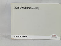 2015 Kia Optima Owners Manual Book Guide P/N:F2TO-EU45B OEM Used Auto Parts - Oemusedautoparts1.com