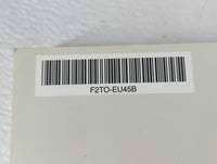 2015 Kia Optima Owners Manual Book Guide P/N:F2TO-EU45B OEM Used Auto Parts - Oemusedautoparts1.com