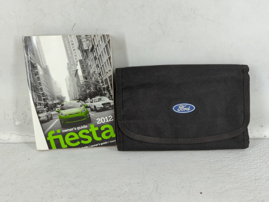 2012 Ford Fiesta Owners Manual Book Guide P/N:PMCE8J 19A321 AA OEM Used Auto Parts - Oemusedautoparts1.com