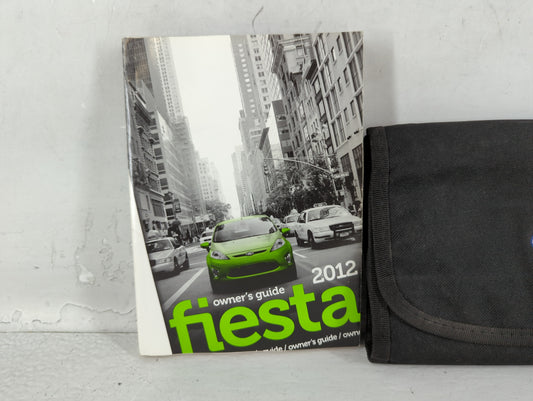 2012 Ford Fiesta Owners Manual Book Guide P/N:PMCE8J 19A321 AA OEM Used Auto Parts