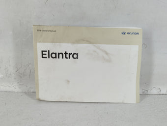 compare product 2018 Hyundai Elantra Owners Manual Book Guide P/N:IF2O-EU70F OEM Used Auto Parts
