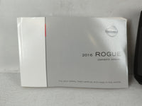 2016 Nissan Rogue Owners Manual Book Guide P/N:T00UM-JM03D OM16EA 0T32U2 OEM Used Auto Parts - Oemusedautoparts1.com