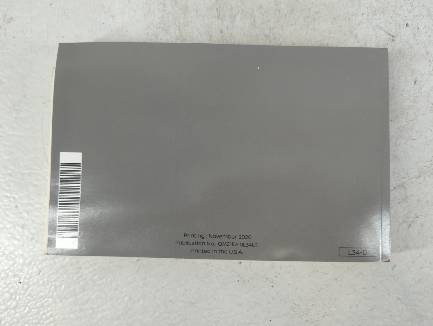 2021 Nissan Altima Owners Manual Book Guide OEM Used Auto Parts - Oemusedautoparts1.com