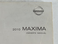 2010 Nissan Maxima Owners Manual Book Guide P/N:OM0E-0A35U0 OEM Used Auto Parts - Oemusedautoparts1.com