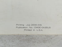 2010 Nissan Maxima Owners Manual Book Guide P/N:OM0E-0A35U0 OEM Used Auto Parts - Oemusedautoparts1.com