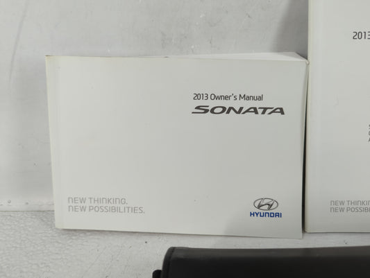 2013 Hyundai Sonata Owners Manual Book Guide P/N:A3S0-EU31E OEM Used Auto Parts