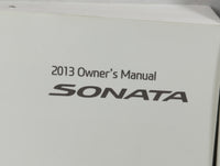 2013 Hyundai Sonata Owners Manual Book Guide P/N:A3S0-EU31E OEM Used Auto Parts - Oemusedautoparts1.com