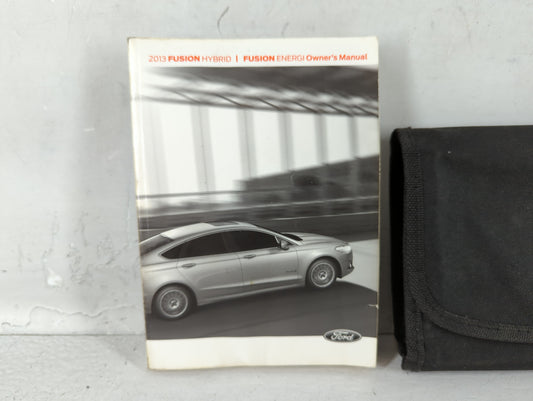 2013 Ford Fusion Owners Manual Book Guide P/N:DE5J 19A321 DA OEM Used Auto Parts