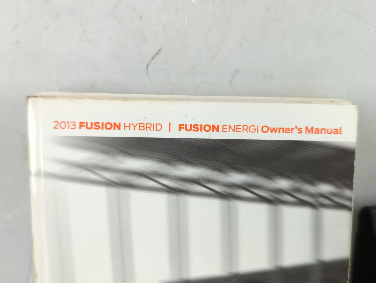 2013 Ford Fusion Owners Manual Book Guide P/N:DE5J 19A321 DA OEM Used Auto Parts - Oemusedautoparts1.com