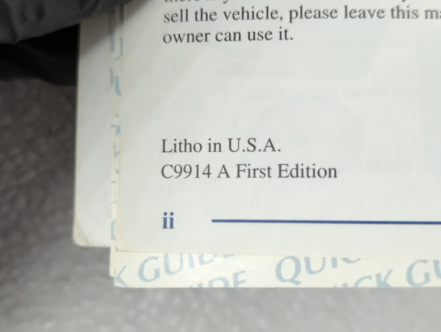 1999 Chevrolet Express 3500 Owners Manual Book Guide P/N:C9914 A OEM Used Auto Parts - Oemusedautoparts1.com