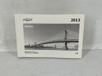 compare product 2013 Chevrolet Malibu Owners Manual Book Guide P/N:22941188 B OEM Used Auto Parts
