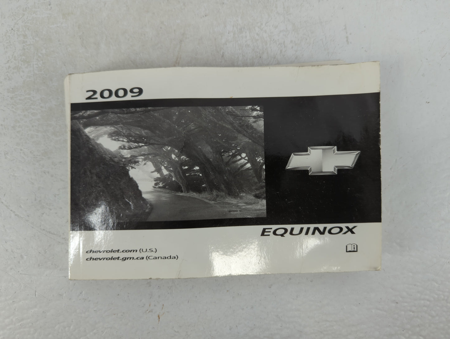 2009 Chevrolet Equinox Owners Manual Book Guide P/N:15910163 A OEM Used Auto Parts - Oemusedautoparts1.com