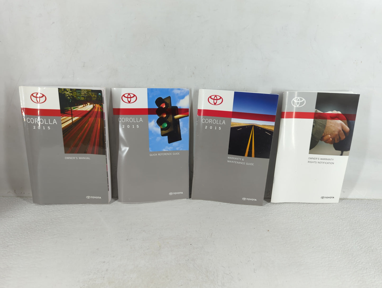 2015 Toyota Corolla Owners Manual Book Guide P/N:01999-12G79 OEM Used Auto Parts - Oemusedautoparts1.com