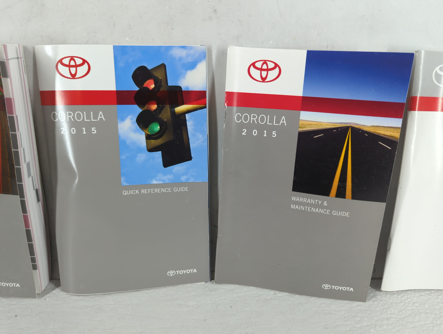 2015 Toyota Corolla Owners Manual Book Guide P/N:01999-12G79 OEM Used Auto Parts - Oemusedautoparts1.com