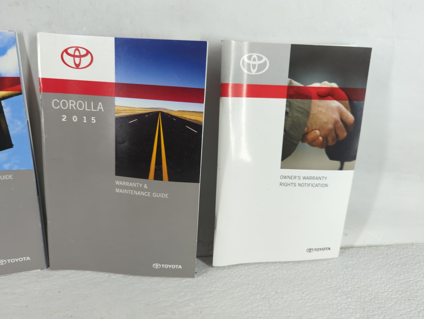 2015 Toyota Corolla Owners Manual Book Guide P/N:01999-12G79 OEM Used Auto Parts - Oemusedautoparts1.com