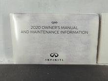 2020 Infiniti Q60 Owners Manual Book Guide OEM Used Auto Parts