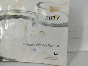 2017 Chevrolet Silverado 2500 Owners Manual Book Guide P/N:23476161 B OEM Used Auto Parts