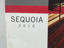 2010 Toyota Sequoia Owners Manual Book Guide P/N:01999-34501 OEM Used Auto Parts