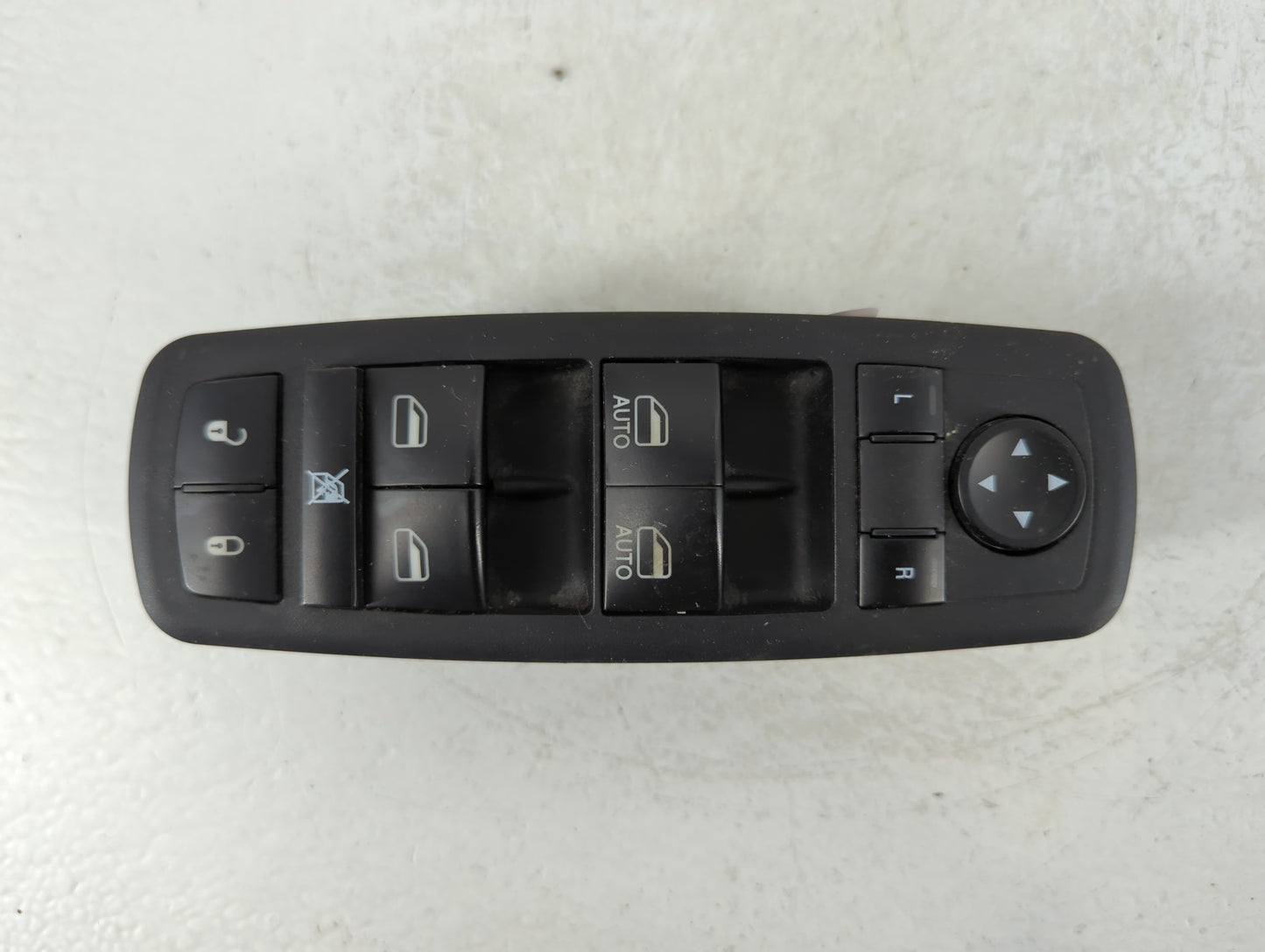 2012 Dodge Caravan Master Power Window Switch Replacement Driver Side Left P/N:22183 106825, 901-473 Fits Fits 2013 2014 2015 2016 OEM Used Auto Parts - Oemusedautoparts1.com