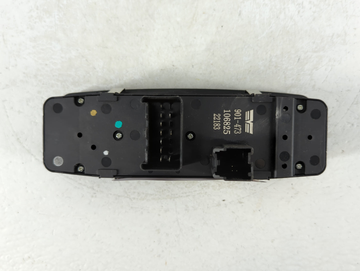 2012 Dodge Caravan Master Power Window Switch Replacement Driver Side Left P/N:22183 106825, 901-473 Fits Fits 2013 2014 2015 2016 OEM Used Auto Parts - Oemusedautoparts1.com