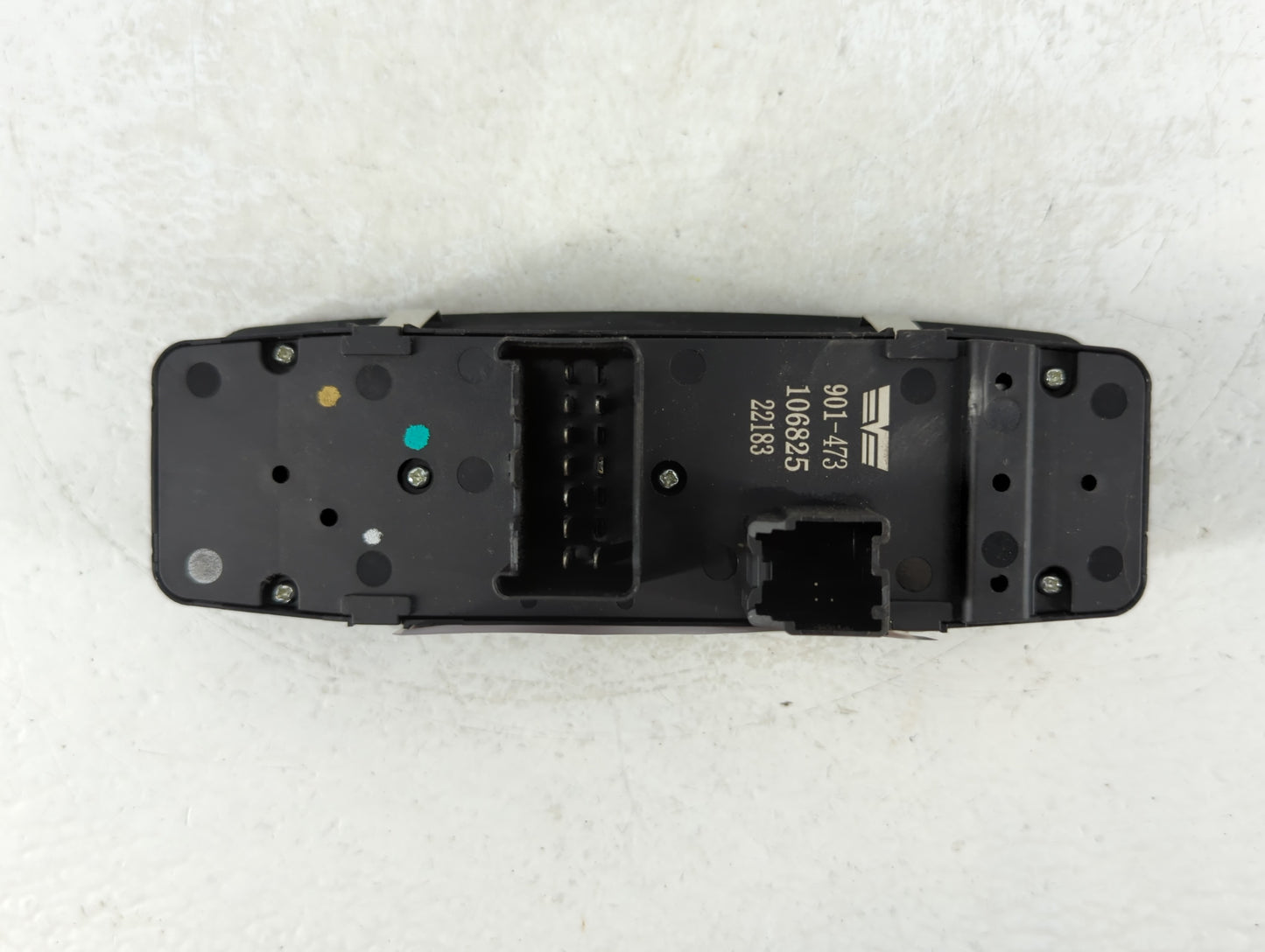 2012 Dodge Caravan Master Power Window Switch Replacement Driver Side Left P/N:22183 106825, 901-473 Fits Fits 2013 2014 2015 2016 OEM Used Auto Parts - Oemusedautoparts1.com