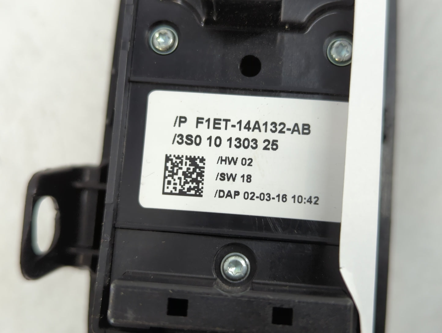 2012-2018 Ford Focus Master Power Window Switch Replacement Driver Side Left P/N:F1ET-14A132-AB Fits OEM Used Auto Parts - Oemusedautoparts1.com