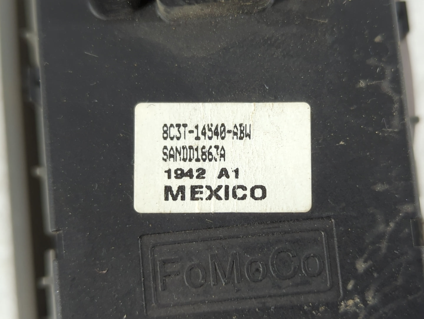 2012 Mercedes-Benz E350 Master Power Window Switch Replacement Driver Side Left P/N:8C3T-14540-ABW Fits OEM Used Auto Parts - Oemusedautoparts1.com
