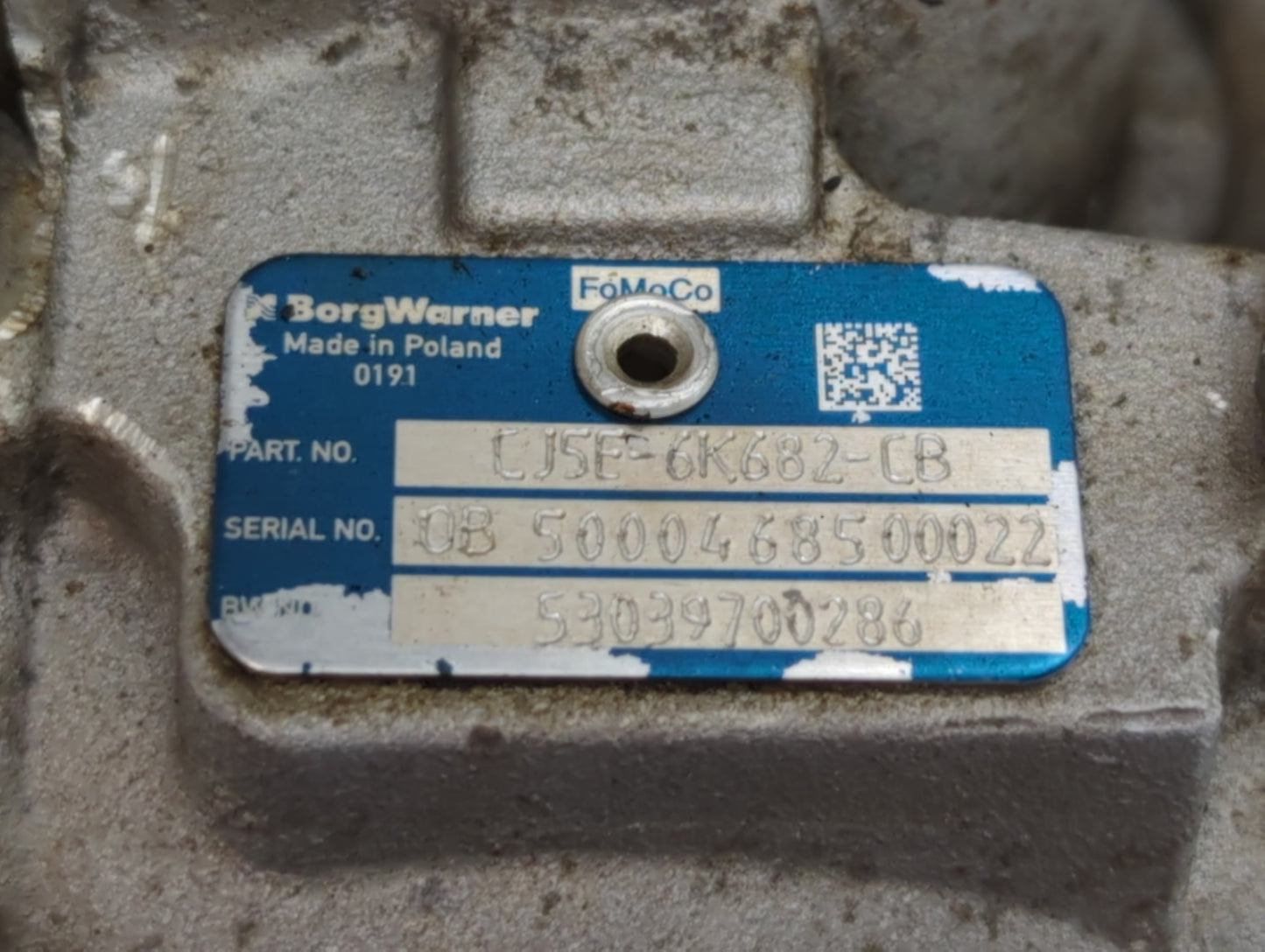 2013 Ford Escape Turbocharger Turbo Charger Super Charger Supercharger - Oemusedautoparts1.com