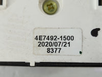 2021 Kia Forte Master Power Window Switch Replacement Driver Side Left P/N:4E7492-1500 Fits OEM Used Auto Parts - Oemusedautoparts1.com