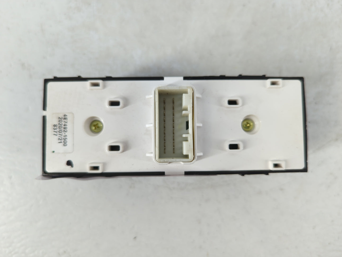 2021 Kia Forte Master Power Window Switch Replacement Driver Side Left P/N:4E7492-1500 Fits OEM Used Auto Parts - Oemusedautoparts1.com