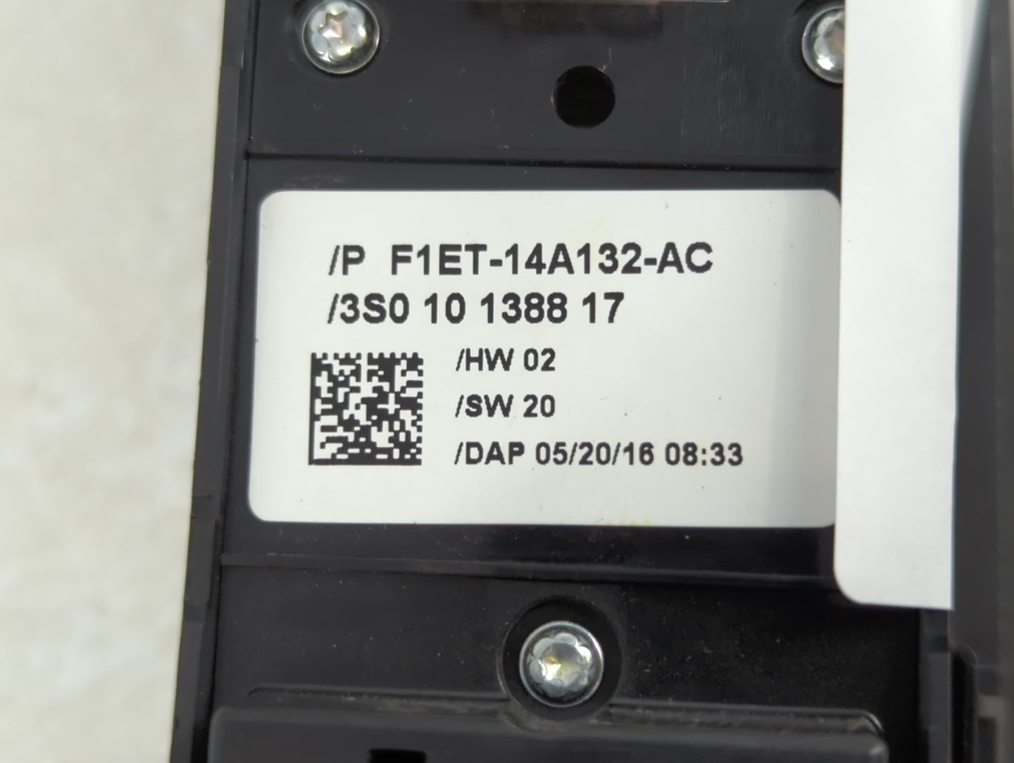 2013-2019 Ford Escape Master Power Window Switch Replacement Driver Side Left P/N:F1ET-14A132-AC Fits OEM Used Auto Parts - Oemusedautoparts1.com