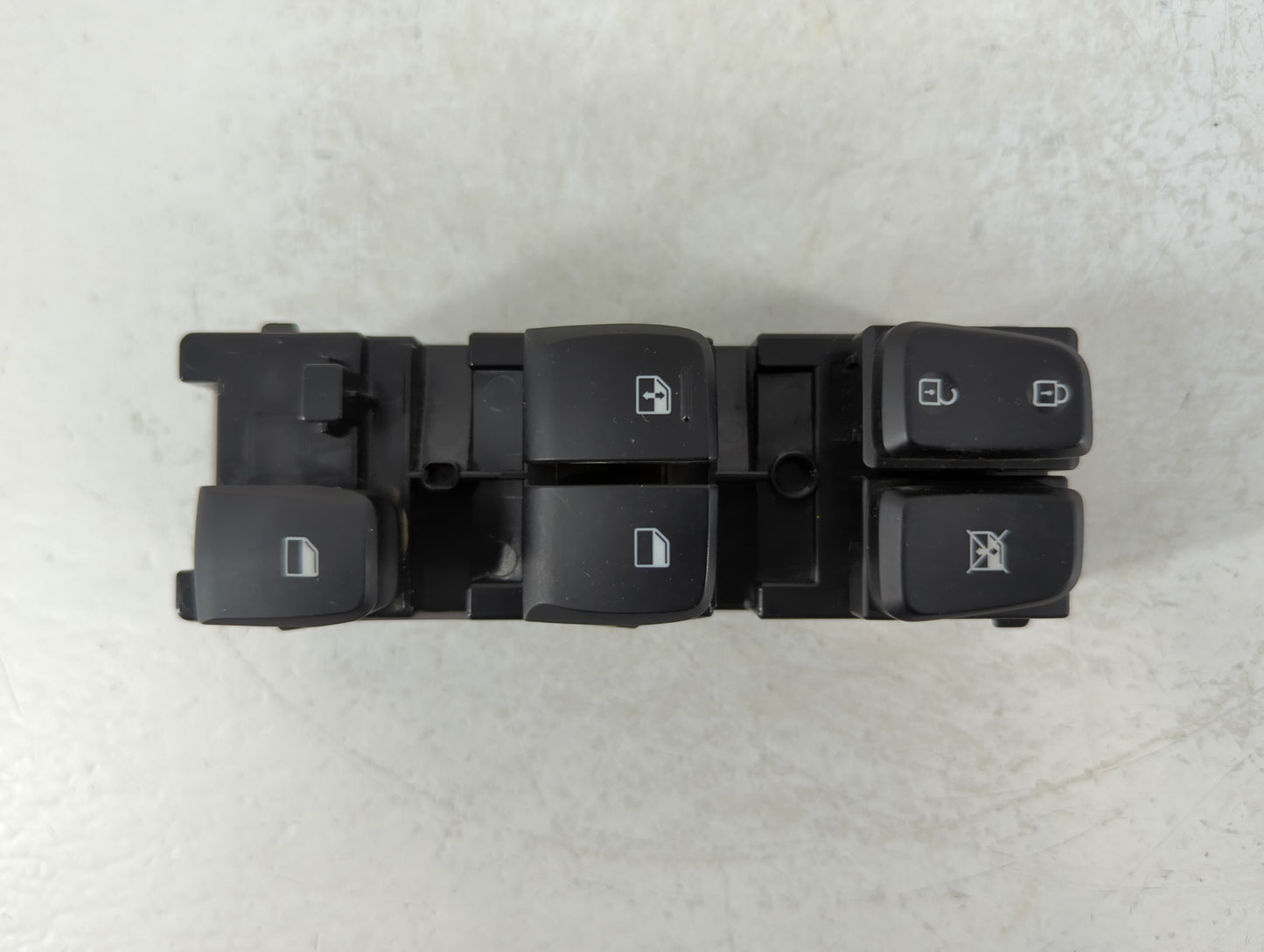 2019-2020 Hyundai Veloster Master Power Window Switch Replacement Driver Side Left P/N:299163499 Fits Fits 2019 2020 OEM Used Auto Parts - Oemusedautoparts1.com