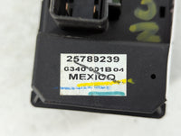 2007-2009 Gmc Acadia Master Power Window Switch Replacement Driver Side Left P/N:25789239 Fits Fits 2007 2008 2009 OEM Used Auto Parts - Oemusedautoparts1.com