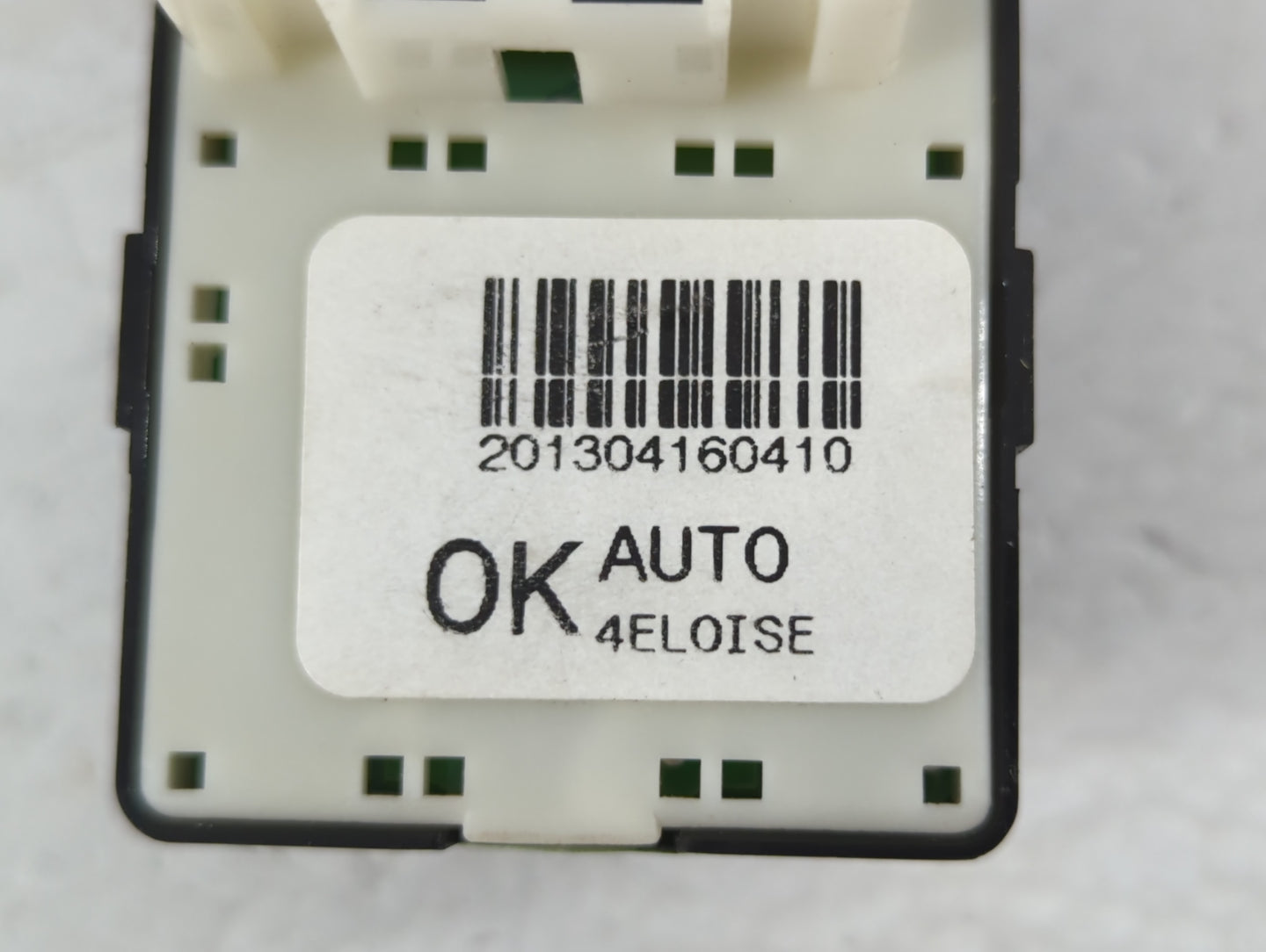 2011-2015 Hyundai Sonata Master Power Window Switch Replacement Driver Side Left P/N:201304160410 Fits OEM Used Auto Parts - Oemusedautoparts1.com