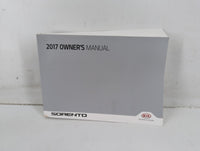 2017 Kia Sorento Owners Manual Book Guide P/N:HXG5-EU65A OEM Used Auto Parts - Oemusedautoparts1.com