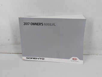 compare product 2017 Kia Sorento Owners Manual Book Guide P/N:HXG5-EU65A OEM Used Auto Parts