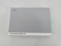 2017 Kia Sorento Owners Manual Book Guide P/N:HXG5-EU65A OEM Used Auto Parts - Oemusedautoparts1.com