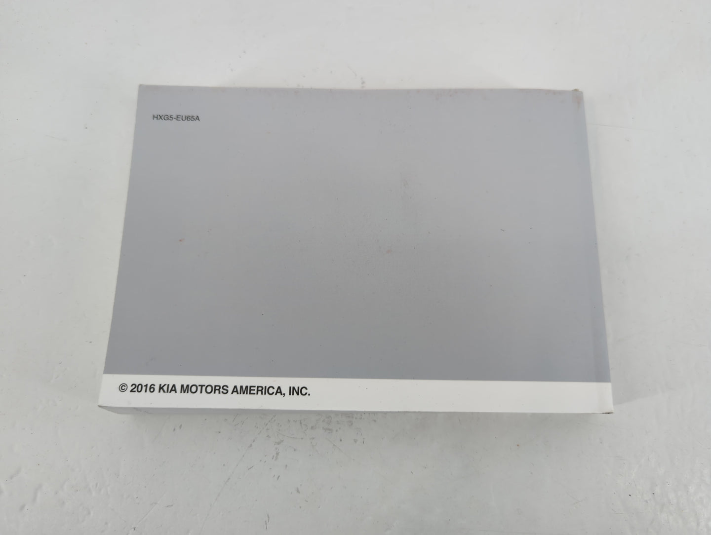 2017 Kia Sorento Owners Manual Book Guide P/N:HXG5-EU65A OEM Used Auto Parts - Oemusedautoparts1.com