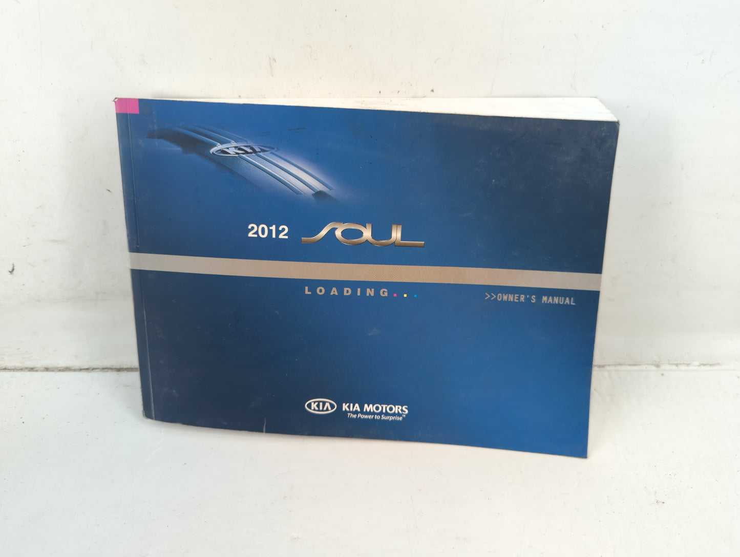 2012 Kia Soul Owners Manual Book Guide P/N:A2KO-EU21F OEM Used Auto Parts - Oemusedautoparts1.com