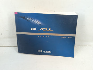 2012 Kia Soul Owners Manual Book Guide P/N:A2KO-EU21F OEM Used Auto Parts - Oemusedautoparts1.com