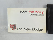 1999 Dodge Ram 1500 Owners Manual Book Guide P/N:81-326-9920 OEM Used Auto Parts