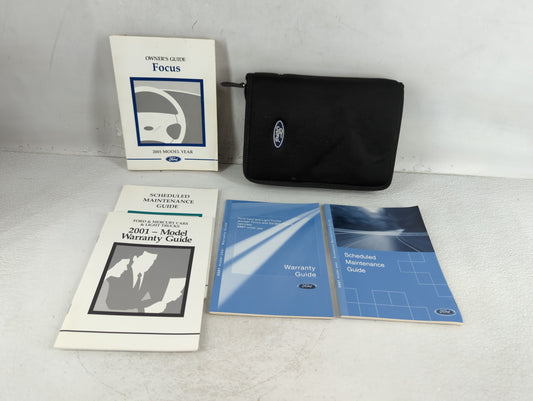 2001 Ford Focus Owners Manual Book Guide P/N:1S4J-19A321-BB OEM Used Auto Parts - Oemusedautoparts1.com